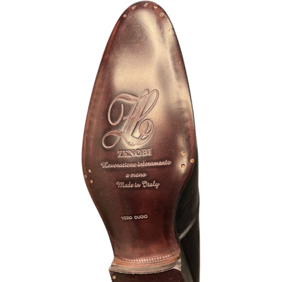 ZENOBI MONK STRAP LOAFERS BLAKE ITALIAN HAND CRAFTED MENS DRESS SHOES NEW IN BOX - Picture 3 of 9